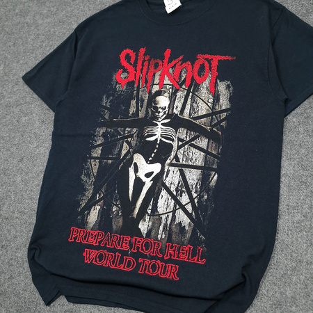 Koszulka z nadrukiem Slipknot Prepare for Hell World Tour