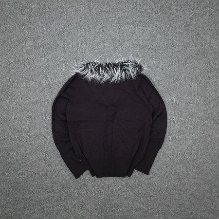 Kardigan z futerkiem