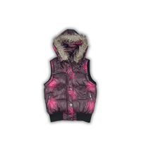 Kamizelka z futerkiem Y2K