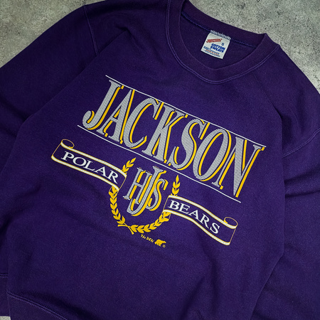 Bluza bez kaptura Jackson polar bears, Jezzers, made in USA