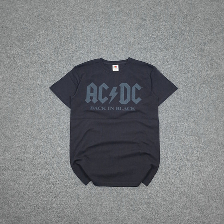 Koszulka z nadrukiem ACDC back in black