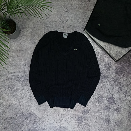 Sweter warkoczowy Lacoste