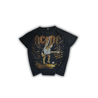 Koszulka z nadrukiem ACDC Stiff uppper lip world tour 2000