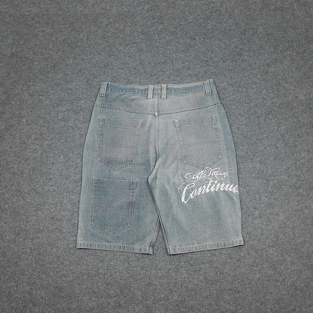 Spodenki jeansowe baggy