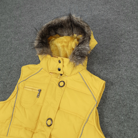 Kamizelka z futerkiem Rude