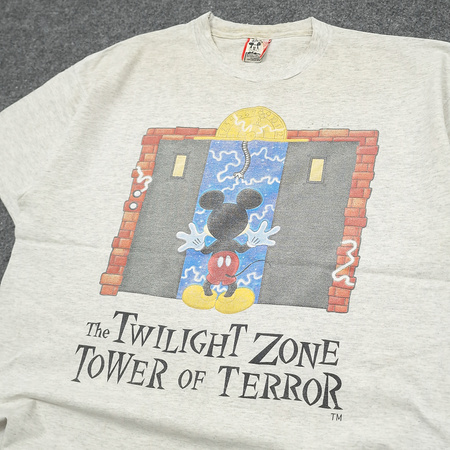 Koszulka Disney Mickey Mouse The Twilight Zone Tower of Terror Made in USA