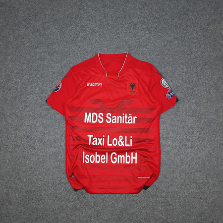 Koszulka sportowa Albania Macron 16/17