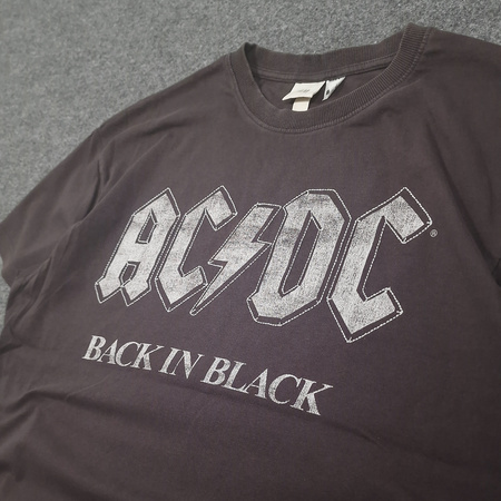 Koszulka z nadrukiem ACDC back in black