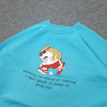 Bluza bez kaptura Ćwiczący Pies 86’s