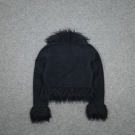 Marynarka z futerkiem Y2K