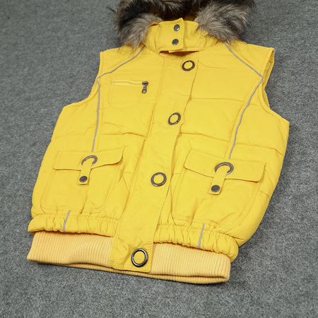 Kamizelka z futerkiem Rude