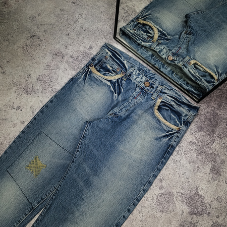 Spodnie jeansowe, japoński denim Osaka Tiger