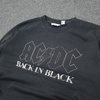 Bluza bez kaptura ACDC Back in black