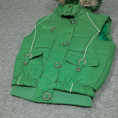 Kamizelka z futerkiem Rude