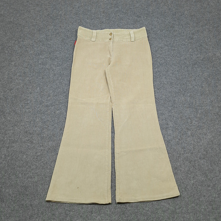 Spodnie sztruksowe dzwony