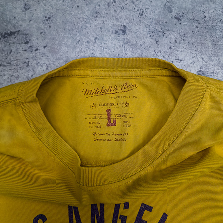 Koszulka z nadrukiem Mitchell & Ness NBA LA Lakers