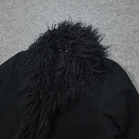 Marynarka z futerkiem Y2K