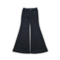 Spodnie materiałowe dzwony