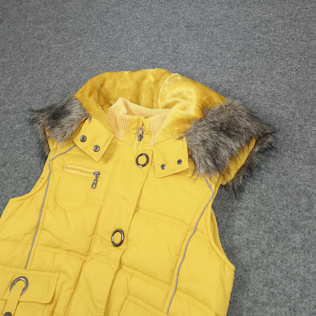 Kamizelka z futerkiem Rude