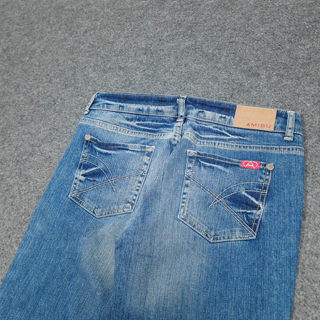 Spodnie jeansowe Amisu Low Rise Flared