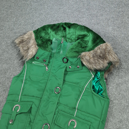 Kamizelka z futerkiem Rude