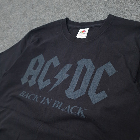 Koszulka z nadrukiem ACDC back in black