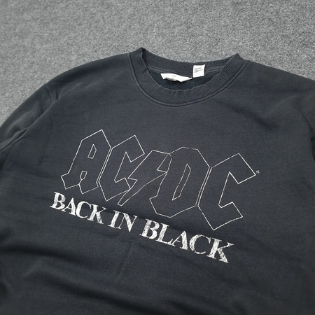 Bluza bez kaptura ACDC Back in black