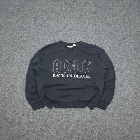 Bluza bez kaptura ACDC Back in black