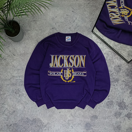 Bluza bez kaptura Jackson polar bears, Jezzers, made in USA