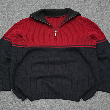 Sweter z suwakiem Basic