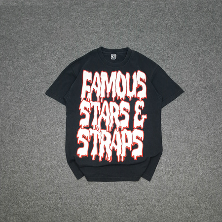 Koszulka z nadrukiem Famous stars & straps