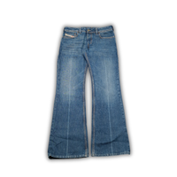 Spodnie jeansowe Diesel drzwony