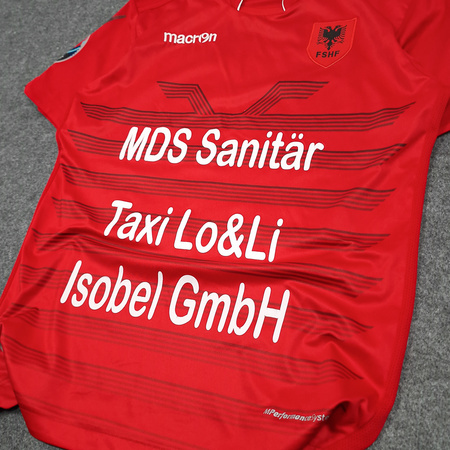 Koszulka sportowa Albania Macron 16/17