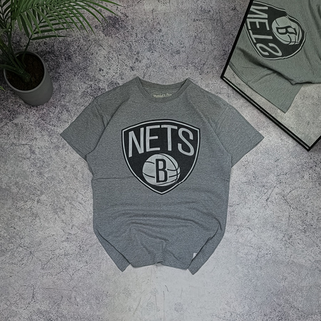 Koszulka z nadrukiem Brooklyn Nets NBA mitchell&ness