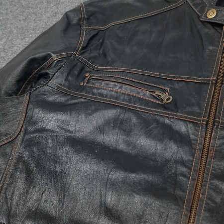 Kurtka skórzana racing